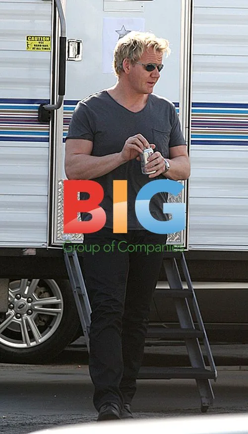 Gordon Ramsay on 'MasterChef' Set