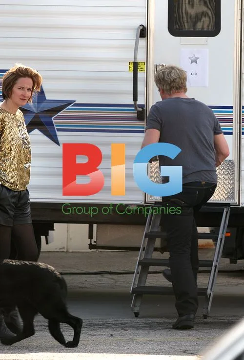 Gordon Ramsay on MasterChef Set