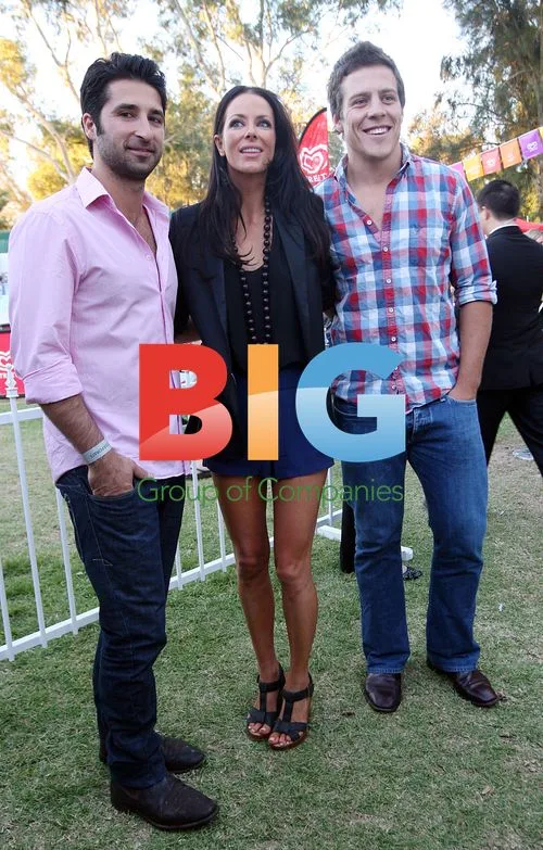 Steve Peacocke, Esther Anderson and George Houvardas at Heath Ledger Tribute