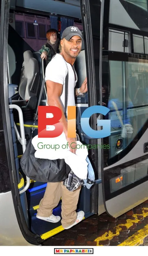 Ricky Whittle at Strictly Come Dancing Hotel