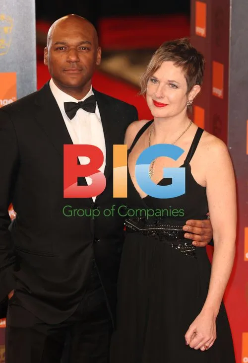 Colin Salmon and Fiona Hawthorne at 2011 BAFTA Awards