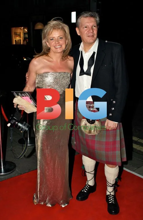 Sally Meen and Russ Lindsay at Nicholas Cowell's 50th Birthday Party