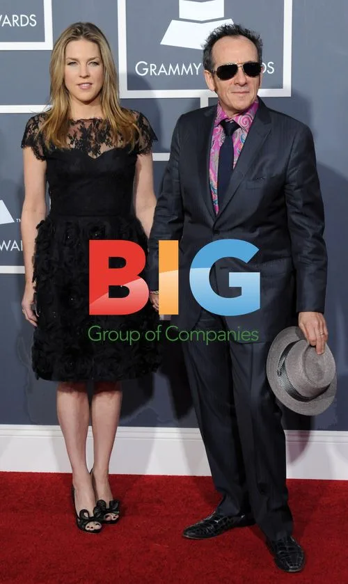 Diana Krall and Elvis Costello at Grammys