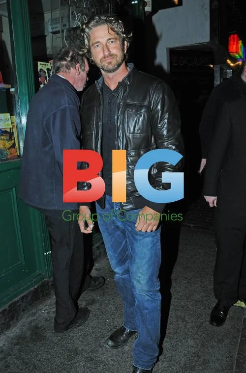 Gerard Butler Spotted After BAFTA's