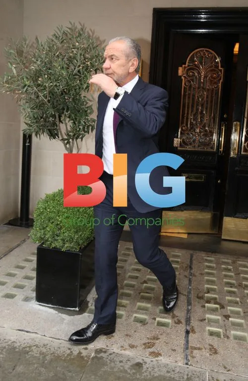 Alan Sugar Leaving Scotts in London