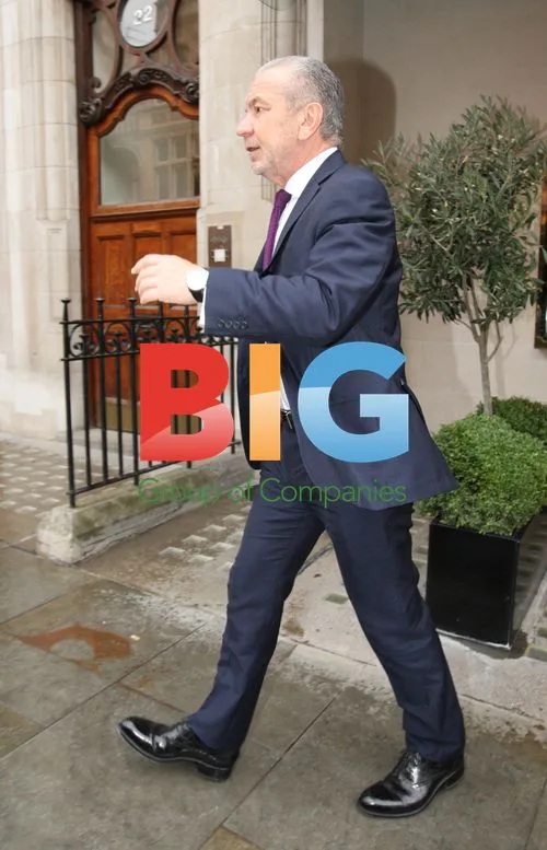 Lord Alan Sugar Leaving Scotts in London