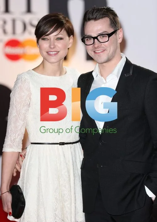 Emma and Matt Willis at 2011 BRIT Awards