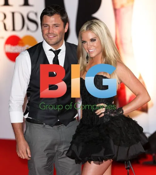 Mark Wright and Kayla Collins at 2011 Brit Awards