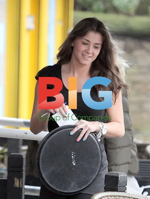 Brooke Vincent Waitressing