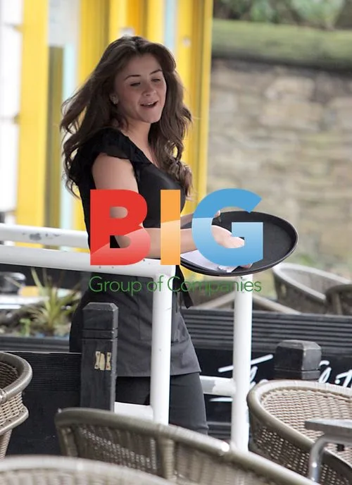 Brooke Vincent Waitresses at The White Room Bar