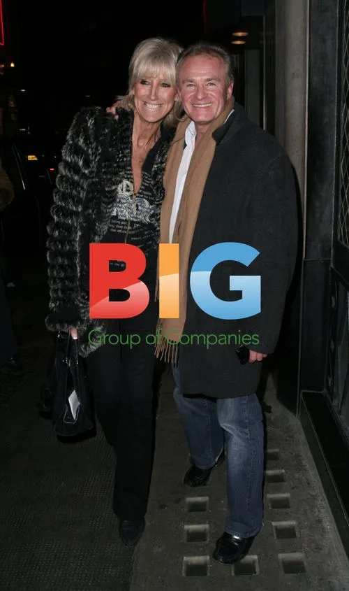 Celebrities at the Ivy in London