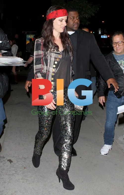 Juliette Lewis Leaving Trousdale in Beverly Hills