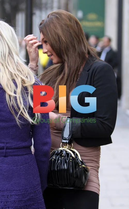 Lauren Goodger Hides New Nose Job