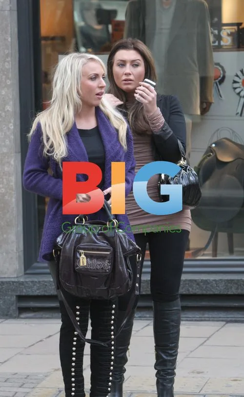 Lauren Goodger Hides New Nose Job