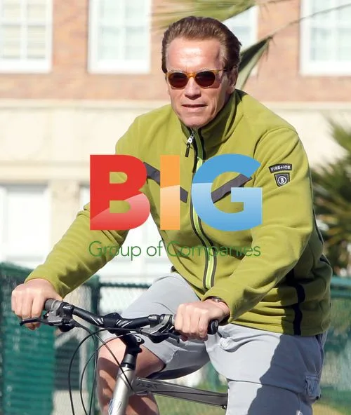 Arnold Schwarzenegger Bike Ride