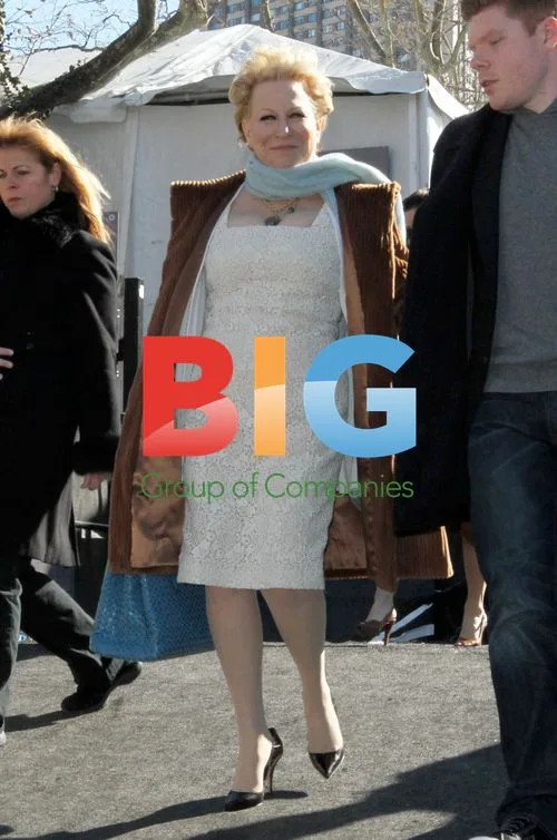 Bette Midler at Fashion Week