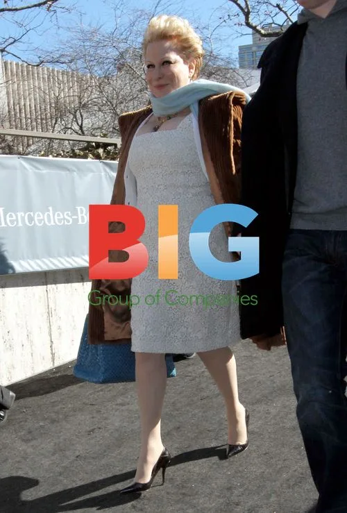 Bette Midler at Fashion Week