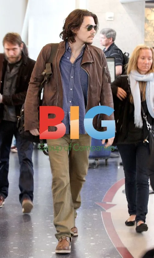 John Mayer Arriving at LAX