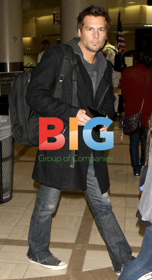 Len Wiseman at LAX Airport
