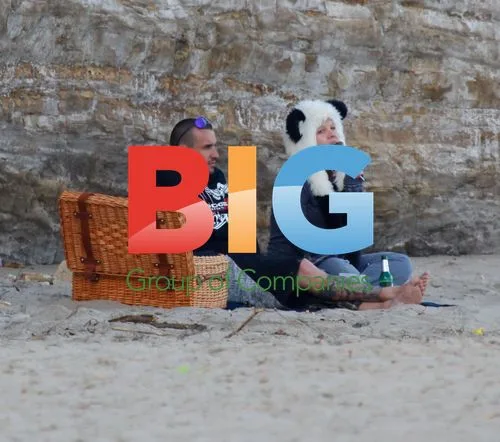 Pregnant Pink Craves Pickles on Malibu Beach