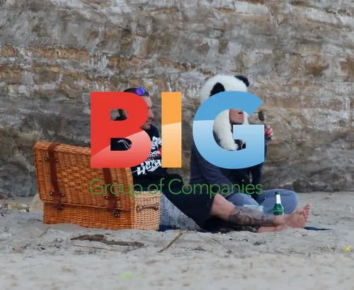 Pregnant Pink Craving Pickles on the Beach