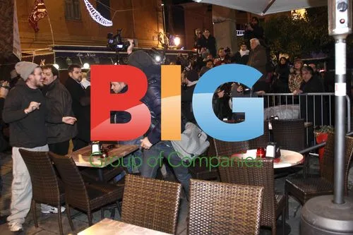 Andy Garcia Spotted Dining in Sanremo