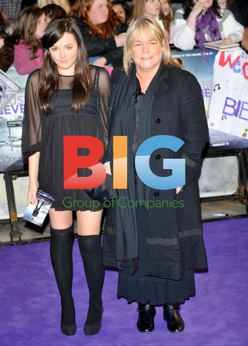 Linda Robson at UK Premiere of Justin Bieber: Never Say Never