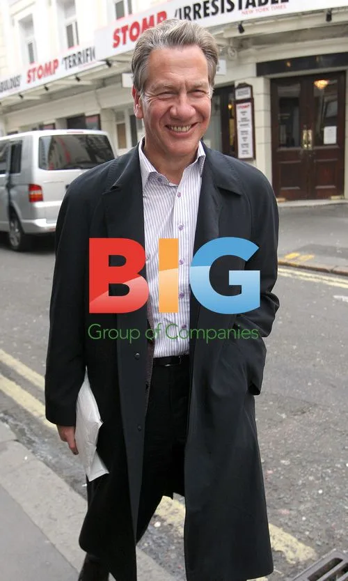 Michael Portillo Leaving The Ivy