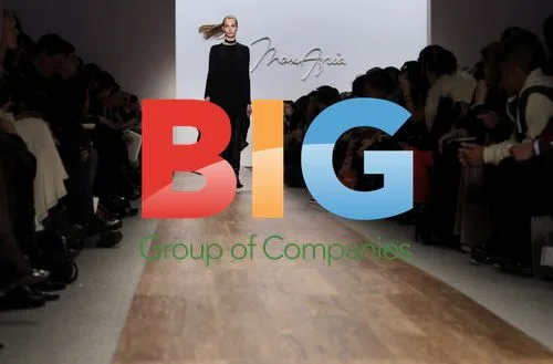 Model Walks Runway at Max Azria Fashion Show
