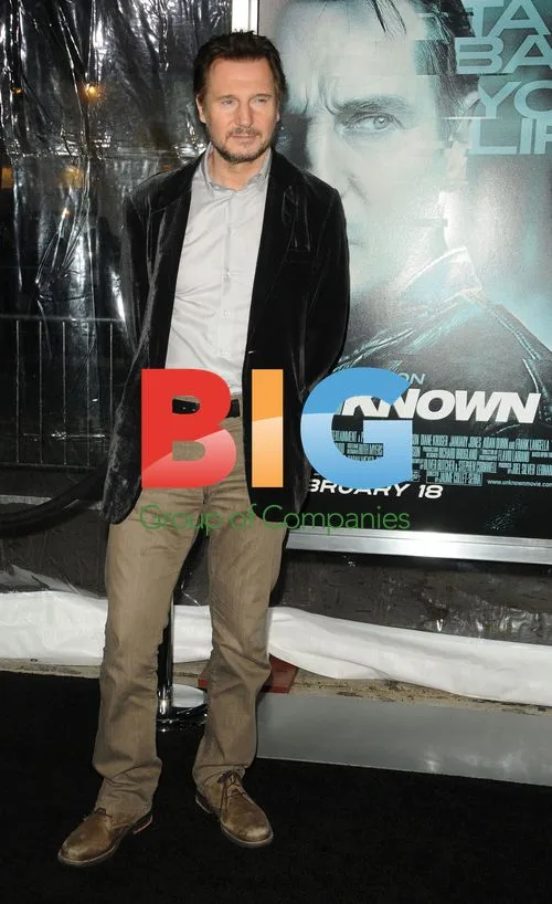 Liam Neeson at 'Unknown' Premiere