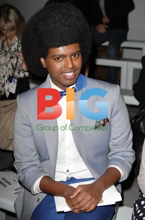 Prince Cassius at Paul Costelloe Fashion Show