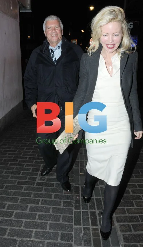 Celebrities at Box Night Club in London