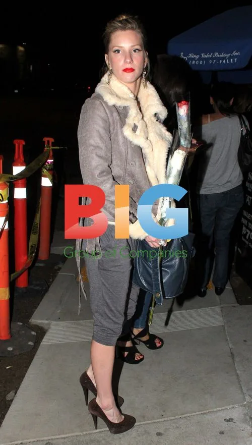 Ashley Madekwe and Heather Morris Dine at Sur Restaurant
