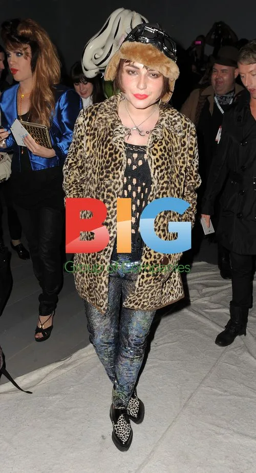 Celebrities at PPQ Show, London Fashion Week 2011