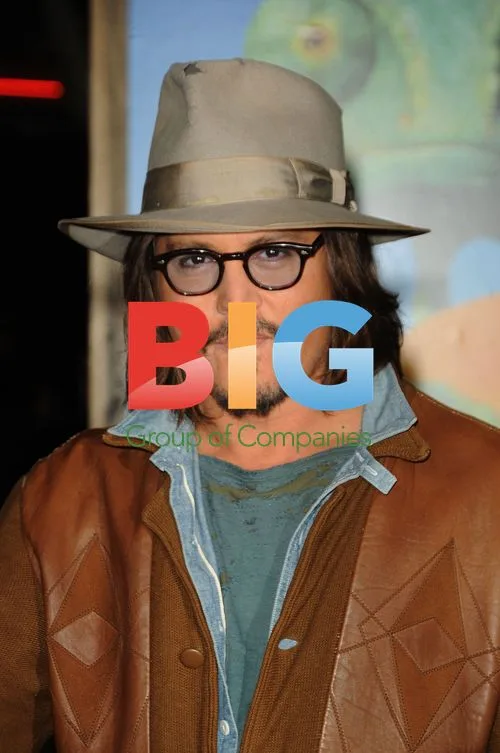 Johnny Depp at 'Rango' Premiere