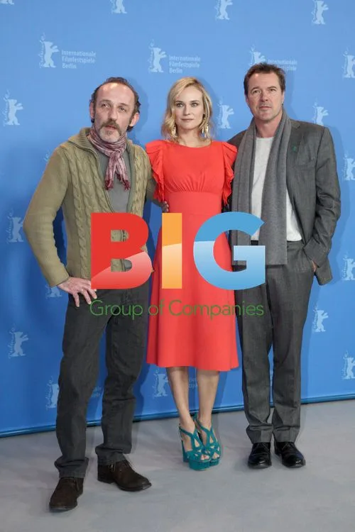 Karl Markovics, Diane Kruger and Sebastian Koch at "Unknown" photocall