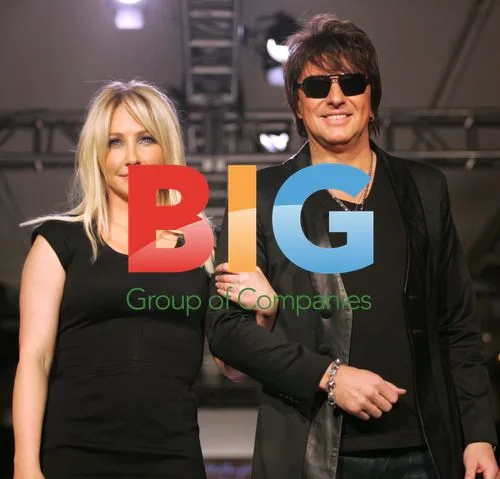 Richie Sambora and Nikki Lund at WTB Fall 2011 Fashion Show