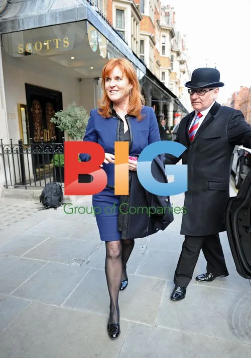 Sarah Ferguson Dining in London