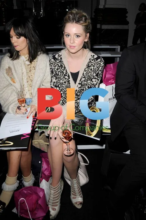 Diana Vickers at Jaeger LFW Show