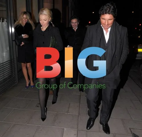 Tamara Beckwith Leaving London Restaurant