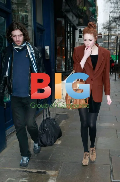 Karen Gillan Out in London