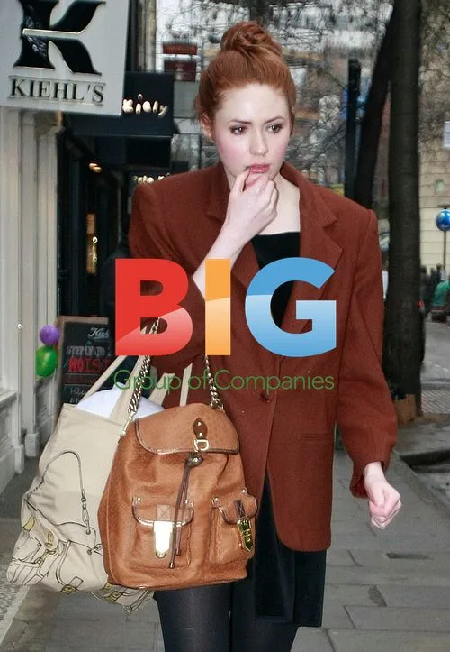 Karen Gillan Out in London
