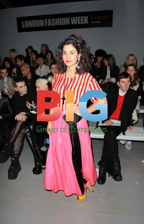 Celebrities at London Fashion Week