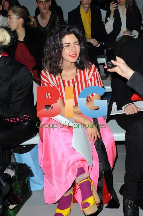 Celebrities at London Fashion Week
