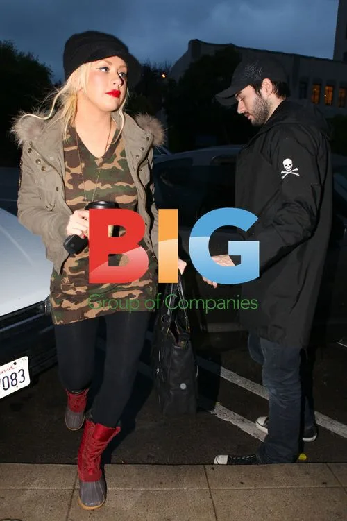 Christina Aguilera and Matthew Rutler Shop for Kids' Clothes