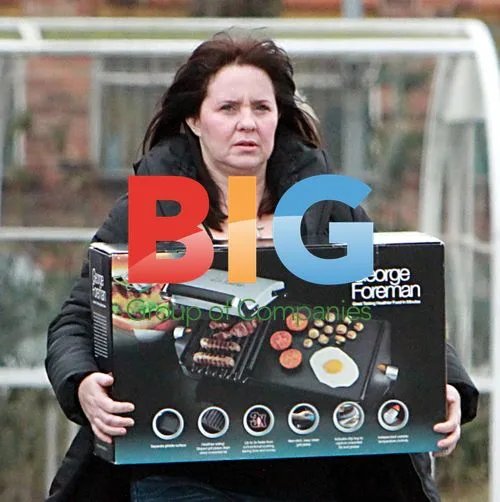 Coleen Nolan Shops for Grill