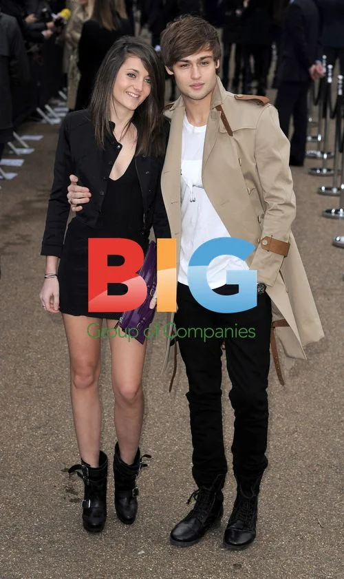 Douglas Booth at Burberry Prorsum LFW