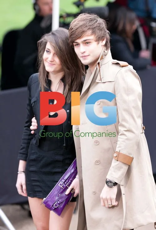 Douglas Booth at Burberry Prorsum Show