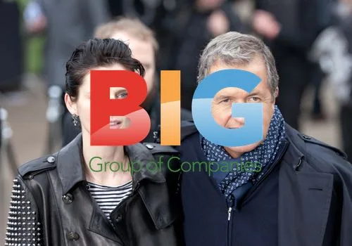 Mario Testino and Stella Tennant at Burberry Show