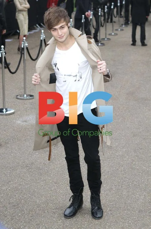 Douglas Booth at Burberry Prorsum Show